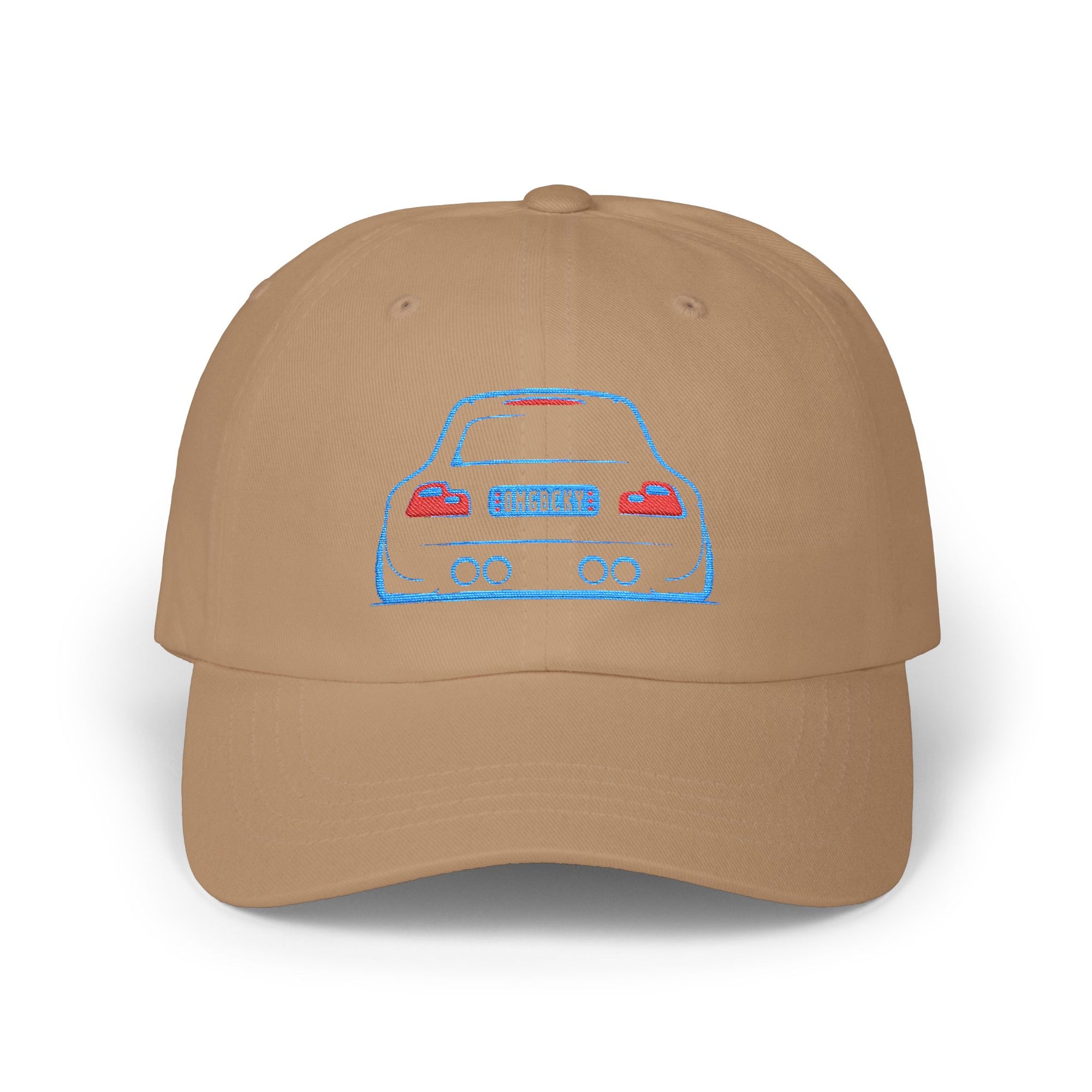 OMGBEKY Coupe Classic Cap - Baseball Hat with Embroidered Car Design