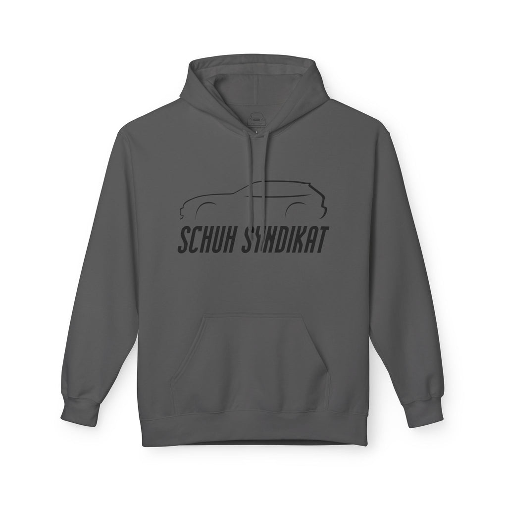 Schuh Syndikat Silhouette Hoodie - Unisex Gildan Classic Softstyle Fleece Drawstring Hoodie
