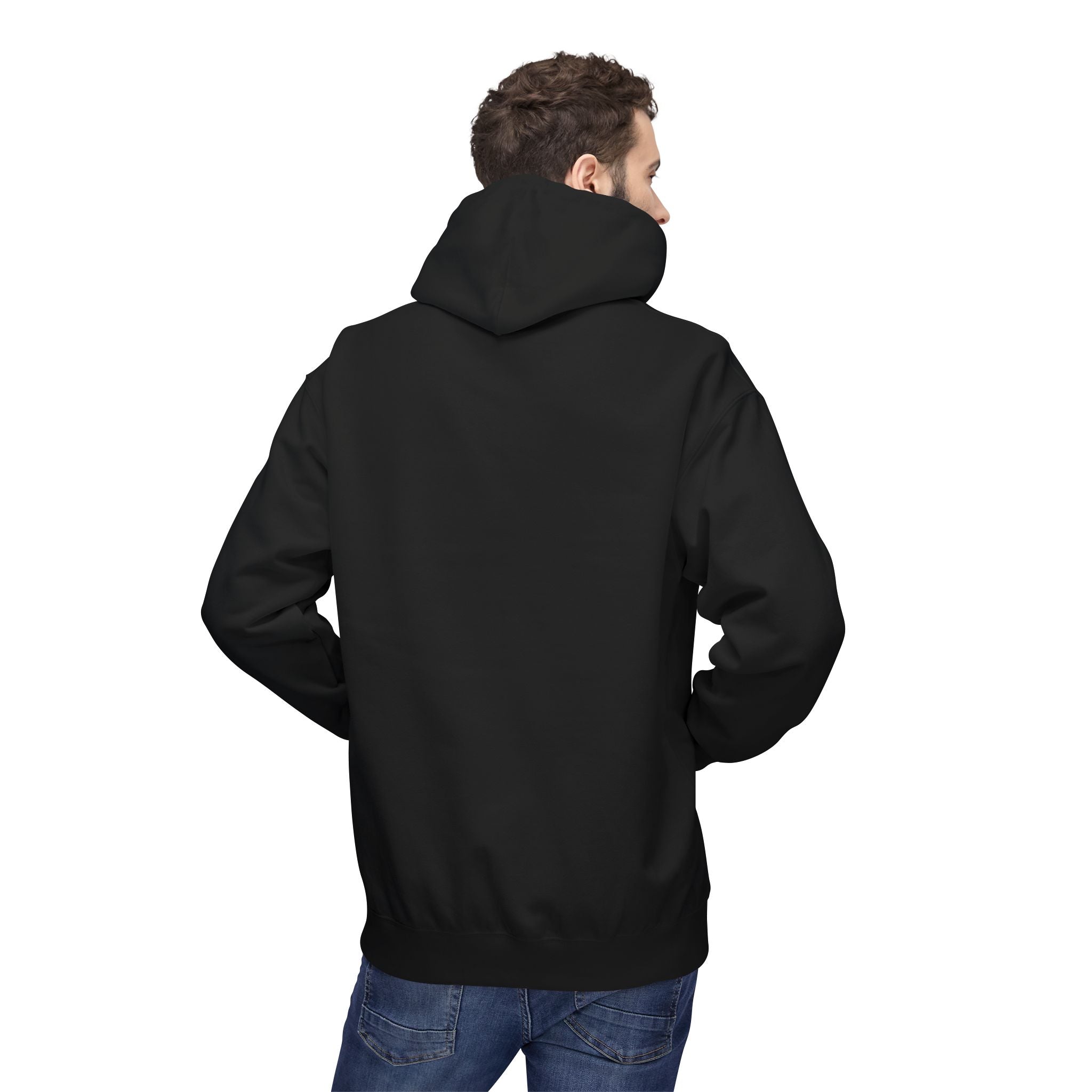OMGBCKY White Coupe Silhouette Hoodie - Unisex Gildan Classic Softstyle Fleece Drawstring Hoodie