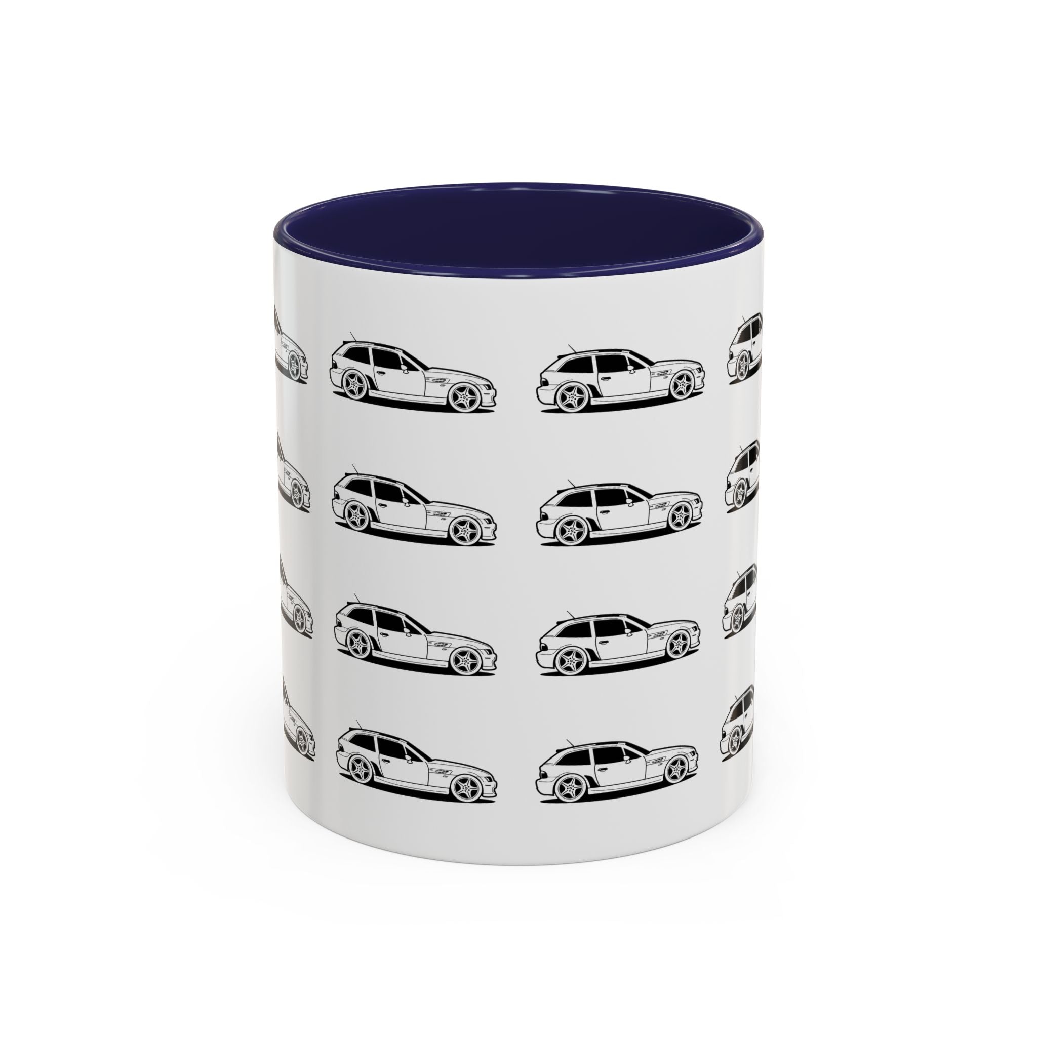 M Coupe Coffee Mug, Unique Gift for Friends, Custom Drinkware, Celebration Keepsake, Party Favor