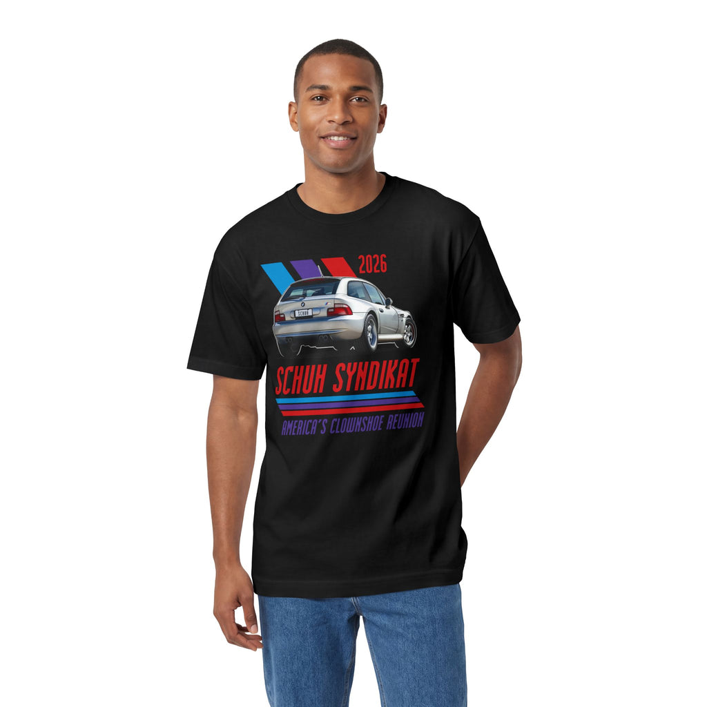 2026 Schuh Syndikat T-Shirt - Silver M Coupe - Unisex American Apparel Classic T-Shirt
