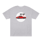 James' Red 911 T-shirt - Unisex American Apparel Classic T-Shirt