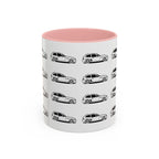 M Coupe Coffee Mug, Unique Gift for Friends, Custom Drinkware, Celebration Keepsake, Party Favor