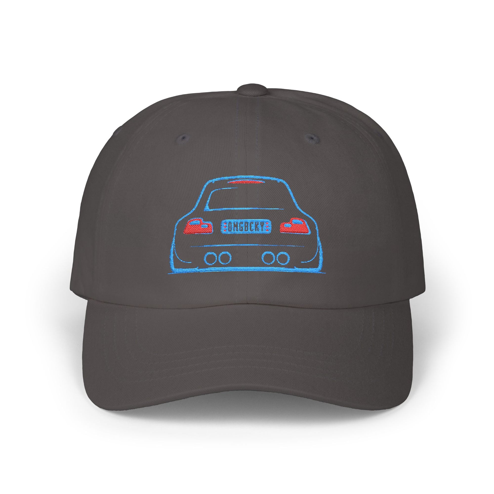 OMGBEKY Coupe Classic Cap - Baseball Hat with Embroidered Car Design
