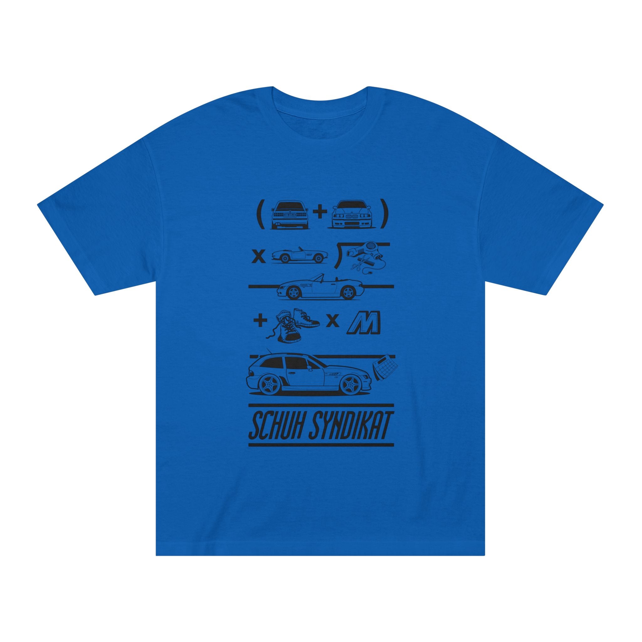 Schuh Syndikat, Clownshoe Math Tee - Unisex American Apparel Classic T-Shirt