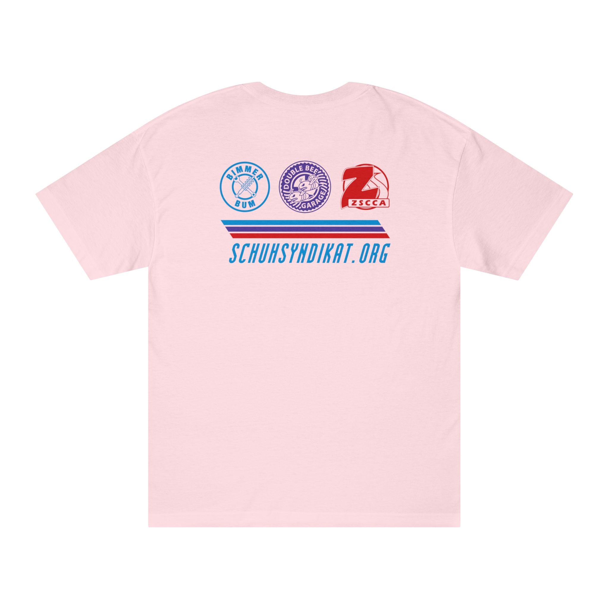 2026 Schuh Syndikat T-Shirt - Silver M Coupe - Unisex American Apparel Classic T-Shirt