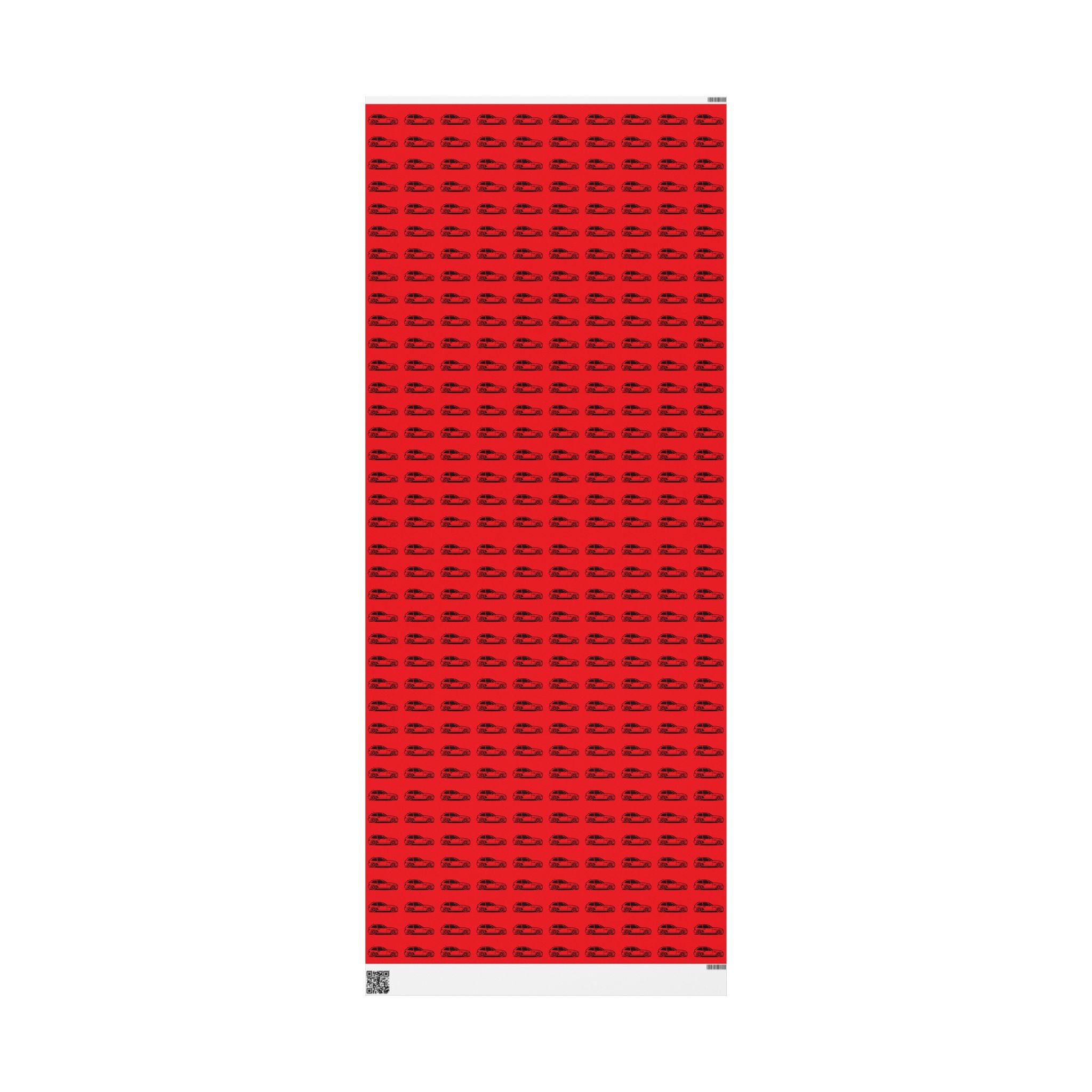 M Coupe Wrapping Paper | Red | Three Sizes | Glossy or Matte