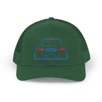 OMGBCKY Coupe Snapback Trucker Cap - Trucker Hat with Embroidered Car Design