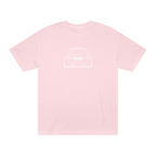 OMGBCKY White Coupe Silhouette Tee - Unisex American Apparel Classic T-Shirt