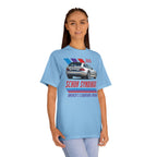 2026 Schuh Syndikat T-Shirt - Silver M Coupe - Unisex American Apparel Classic T-Shirt