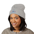 OMGBCKY Coupe Beanie - Baseball Hat with Embroidered Car Design