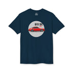 James' Red 911 T-Shirt — Gildan Brand, lightweight DryBlend T-Shirt