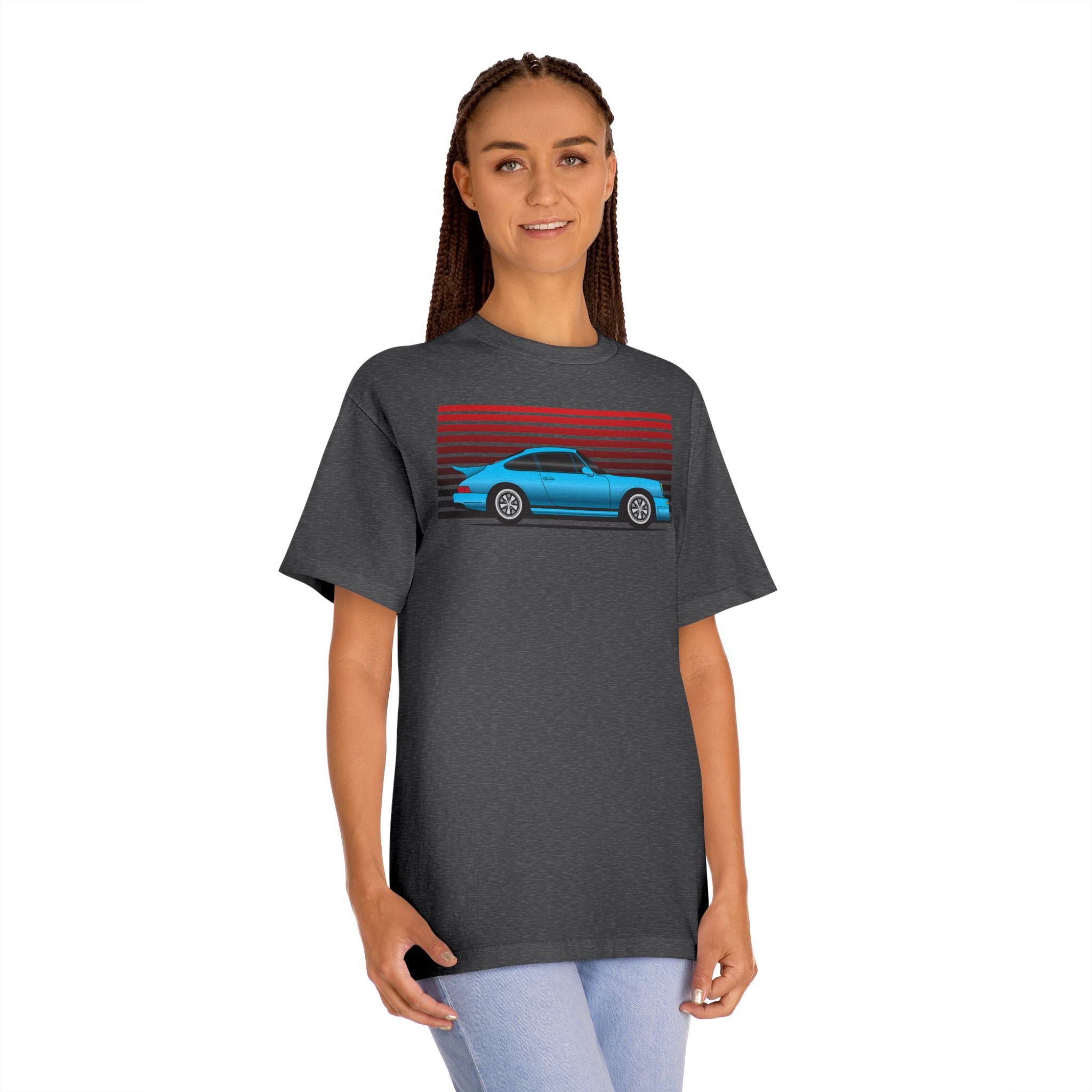 A Blue 911 - Unisex American Apparel Classic T-Shirt