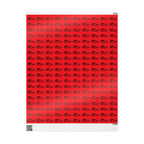 M Coupe Wrapping Paper | Red | Three Sizes | Glossy or Matte