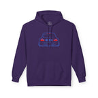 OMGBCKY Coupe Hoodie - Unisex Gildan Classic Softstyle Fleece Drawstring Hoodie