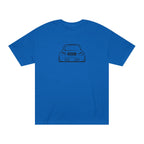 OMGBEKY Black Coupe Silhouette Tee - Unisex American Apparel Classic T-Shirt