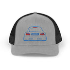 OMGBCKY Coupe Snapback Trucker Cap - Trucker Hat with Embroidered Car Design