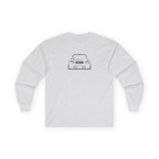 OMGBEKY Black Coupe Silhouette Long Sleeve Tee - Unisex Gildan Classic Ultra Cotton Long Sleeve T-Shirt