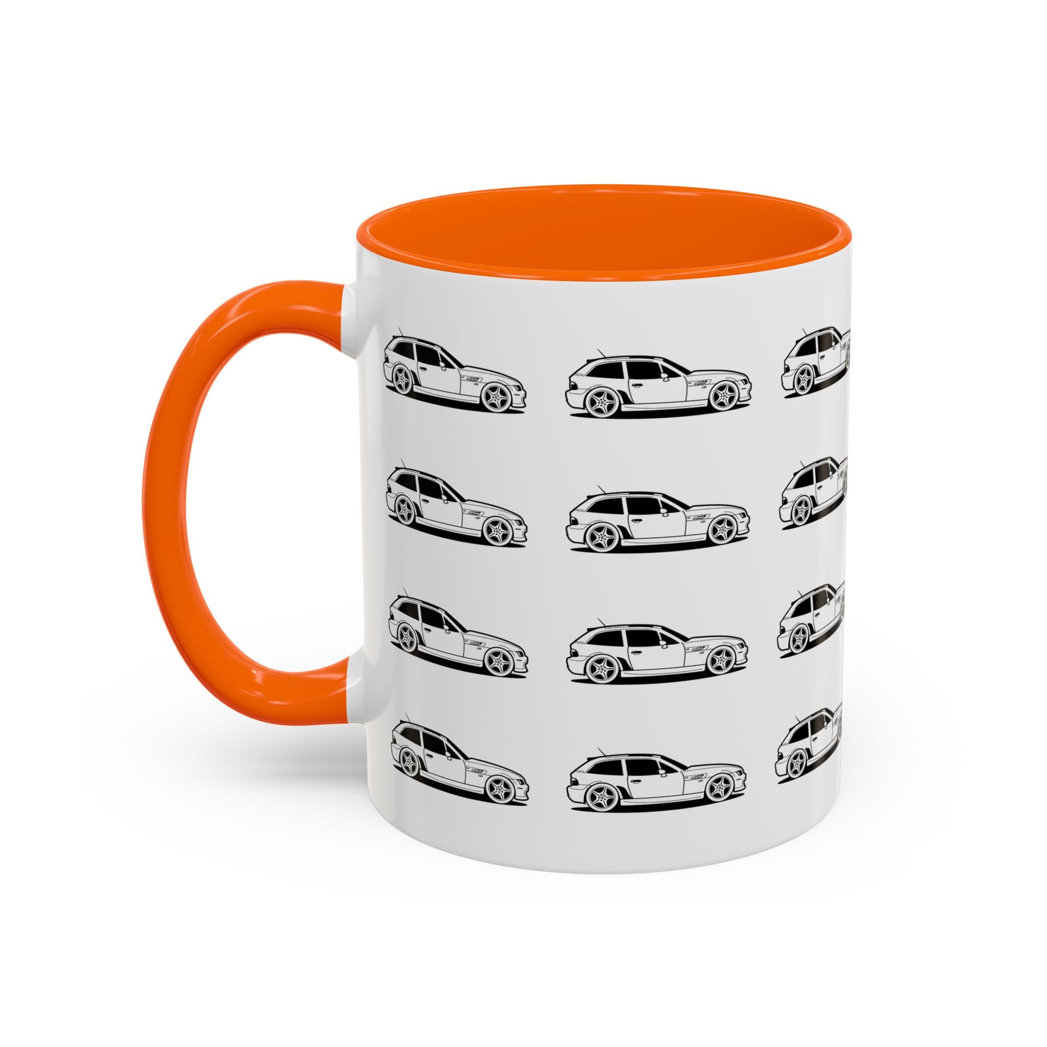 M Coupe Coffee Mug, Unique Gift for Friends, Custom Drinkware, Celebration Keepsake, Party Favor