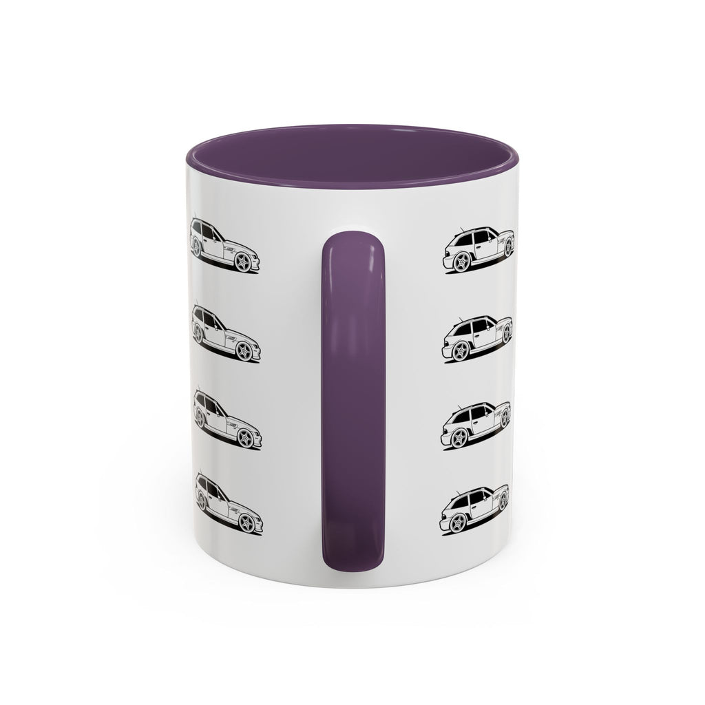 M Coupe Coffee Mug, Unique Gift for Friends, Custom Drinkware, Celebration Keepsake, Party Favor