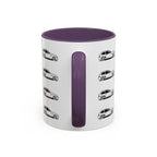 M Coupe Coffee Mug, Unique Gift for Friends, Custom Drinkware, Celebration Keepsake, Party Favor