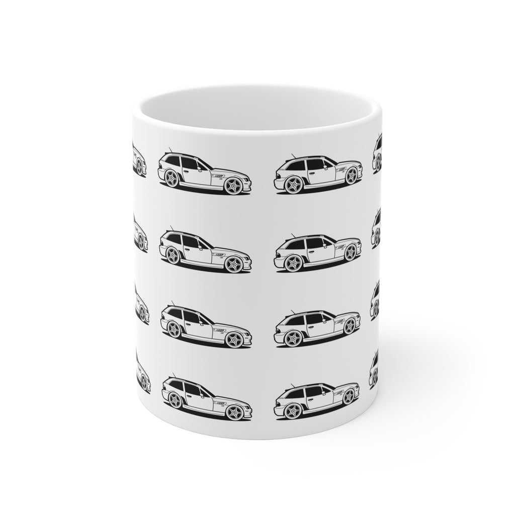 M Coupe Lover's 11oz Mug - Perfect Gift for Automotive Enthusiasts, Coffee Lover's Companion, Car-Themed Drinkware, Unique Birthday Present
