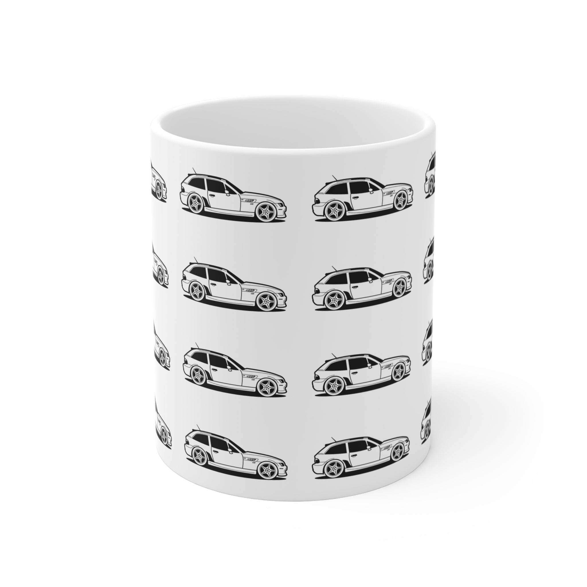 M Coupe Lover's 11oz Mug - Perfect Gift for Automotive Enthusiasts, Coffee Lover's Companion, Car-Themed Drinkware, Unique Birthday Present