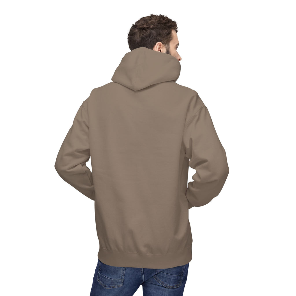 OMGBCKY White Coupe Silhouette Hoodie - Unisex Gildan Classic Softstyle Fleece Drawstring Hoodie