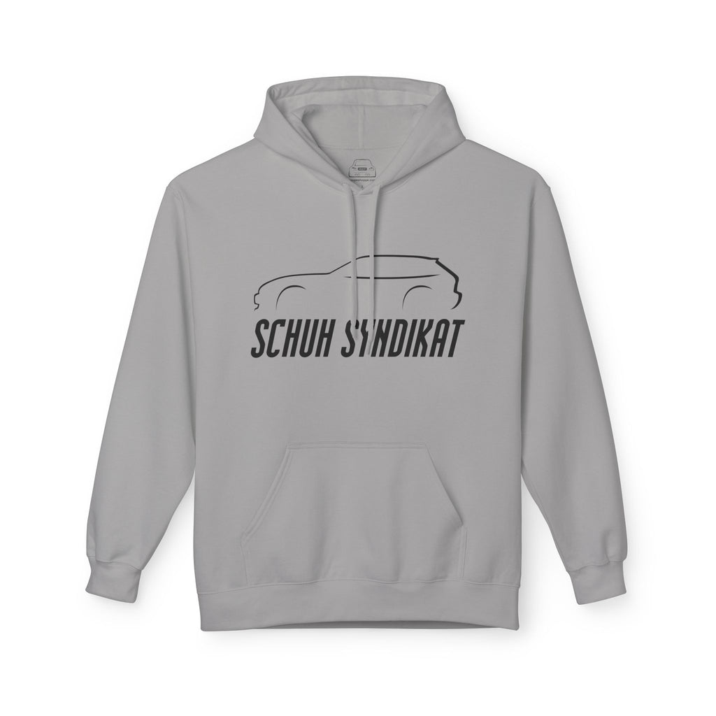 Schuh Syndikat Silhouette Hoodie - Unisex Gildan Classic Softstyle Fleece Drawstring Hoodie