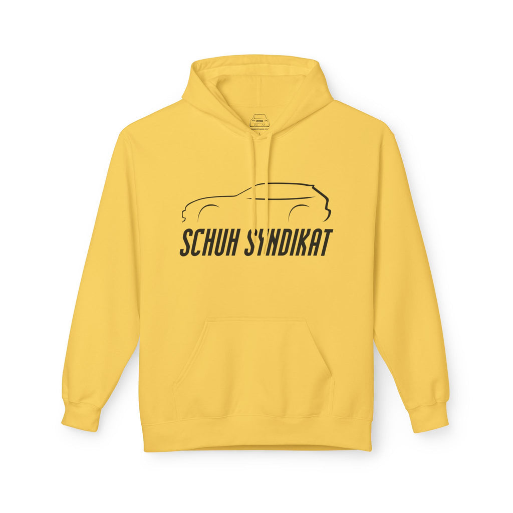 Schuh Syndikat Silhouette Hoodie - Unisex Gildan Classic Softstyle Fleece Drawstring Hoodie