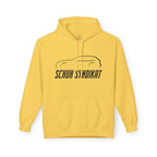 Schuh Syndikat Silhouette Hoodie - Unisex Gildan Classic Softstyle Fleece Drawstring Hoodie