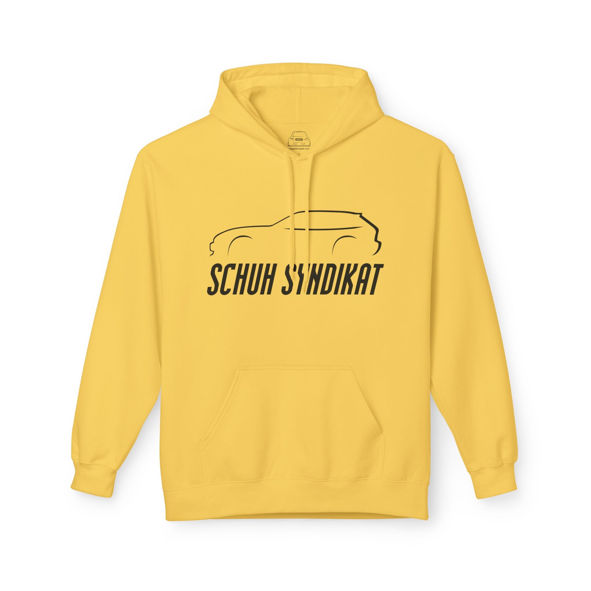 Schuh Syndikat Silhouette Hoodie - Unisex Gildan Classic Softstyle Fleece Drawstring Hoodie
