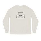 OMGBCKY Black Coupe Silhouette Sweatshirt - Unisex Independent Trading Company Crew Neck Fleece Sweatshirt