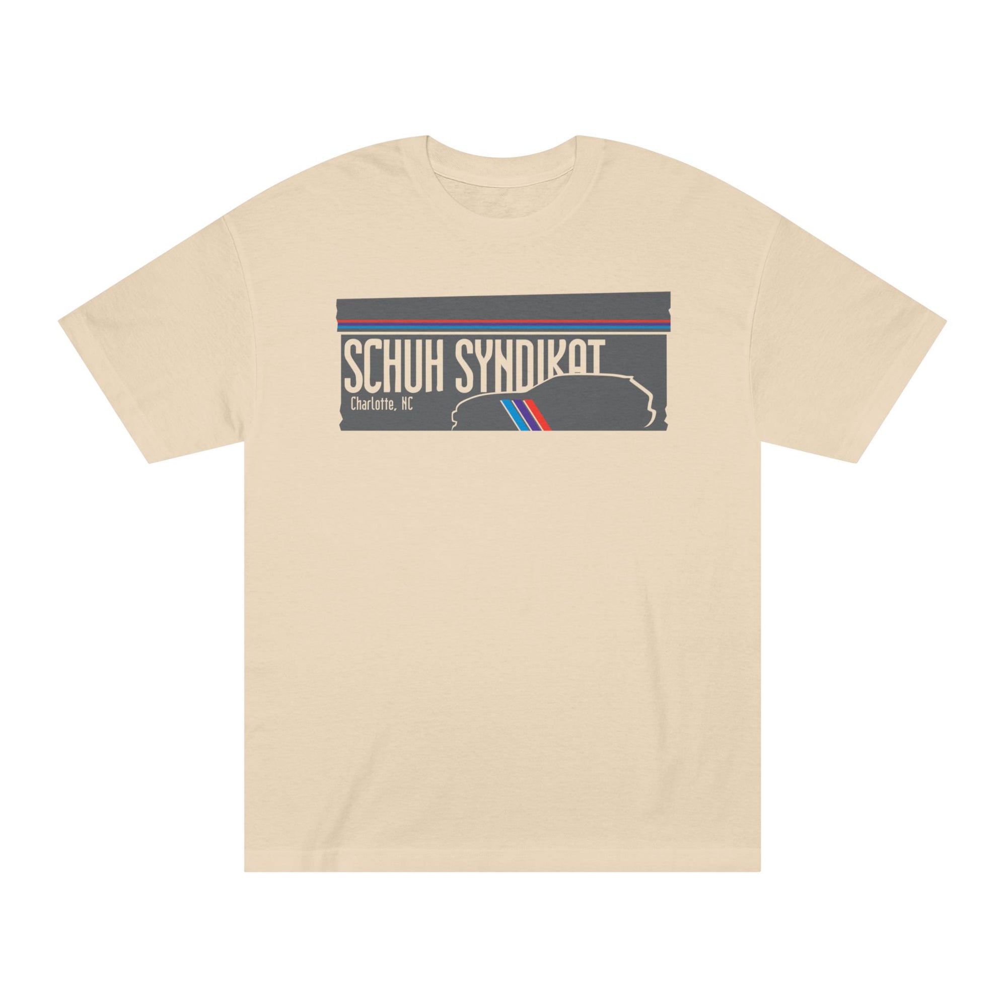 Schuh Syndikat, Clownshoe Box Tee - Unisex American Apparel Classic T-Shirt