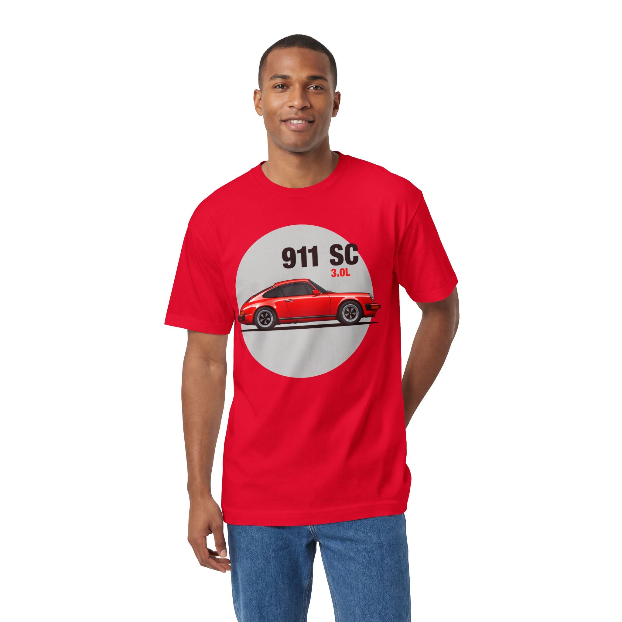 James' Red 911 - Unisex American Apparel Classic T-Shirt