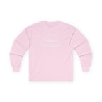 OMGBCKY White Coupe Silhouette Long Sleeve Tee - Unisex Gildan Classic Ultra Cotton Long Sleeve T-Shirt