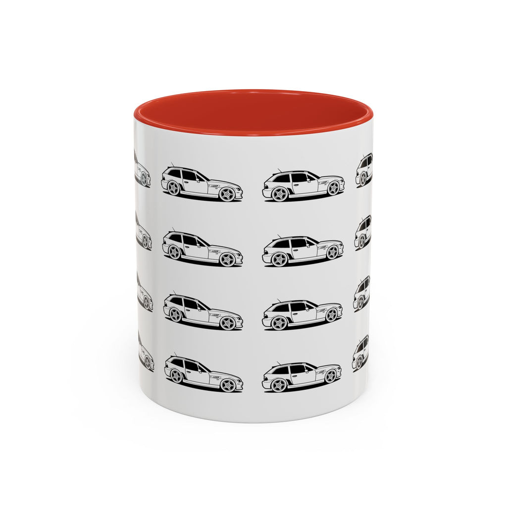 M Coupe Coffee Mug, Unique Gift for Friends, Custom Drinkware, Celebration Keepsake, Party Favor