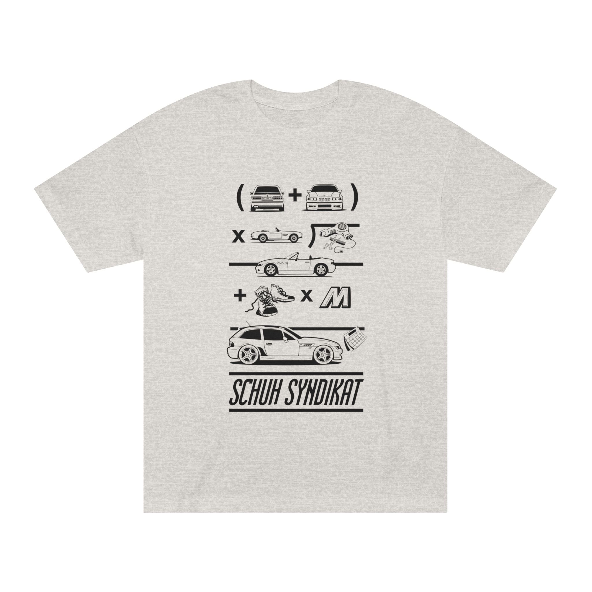 Schuh Syndikat, Clownshoe Math Tee - Unisex American Apparel Classic T-Shirt