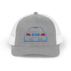 OMGBCKY Coupe Snapback Trucker Cap - Trucker Hat with Embroidered Car Design