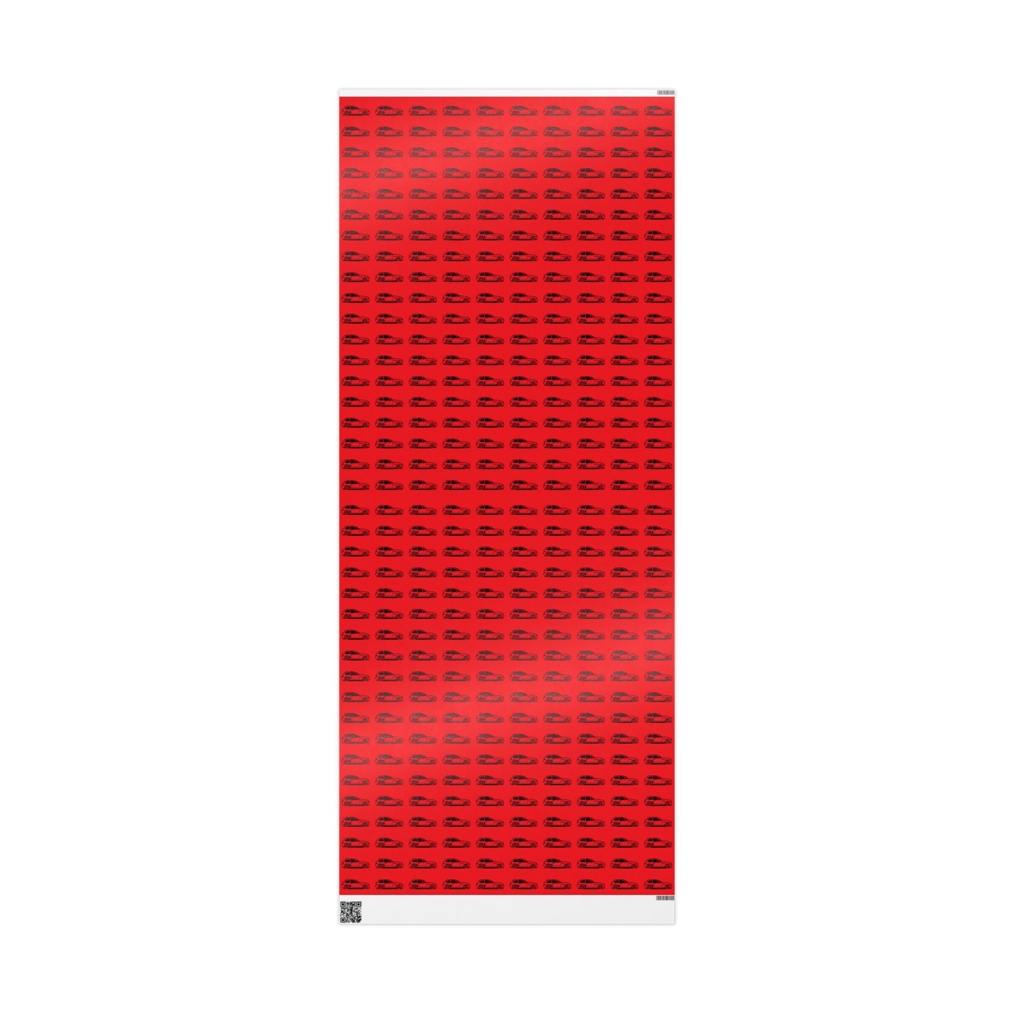 M Coupe Wrapping Paper | Red | Three Sizes | Glossy or Matte