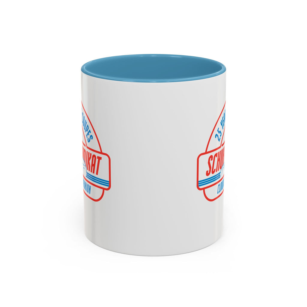 25th Anniversary Clownshoe Reunion Coffee Mug, Unique Gift for Friends, Custom Drinkware, Celebration Keepsake, Party Favor