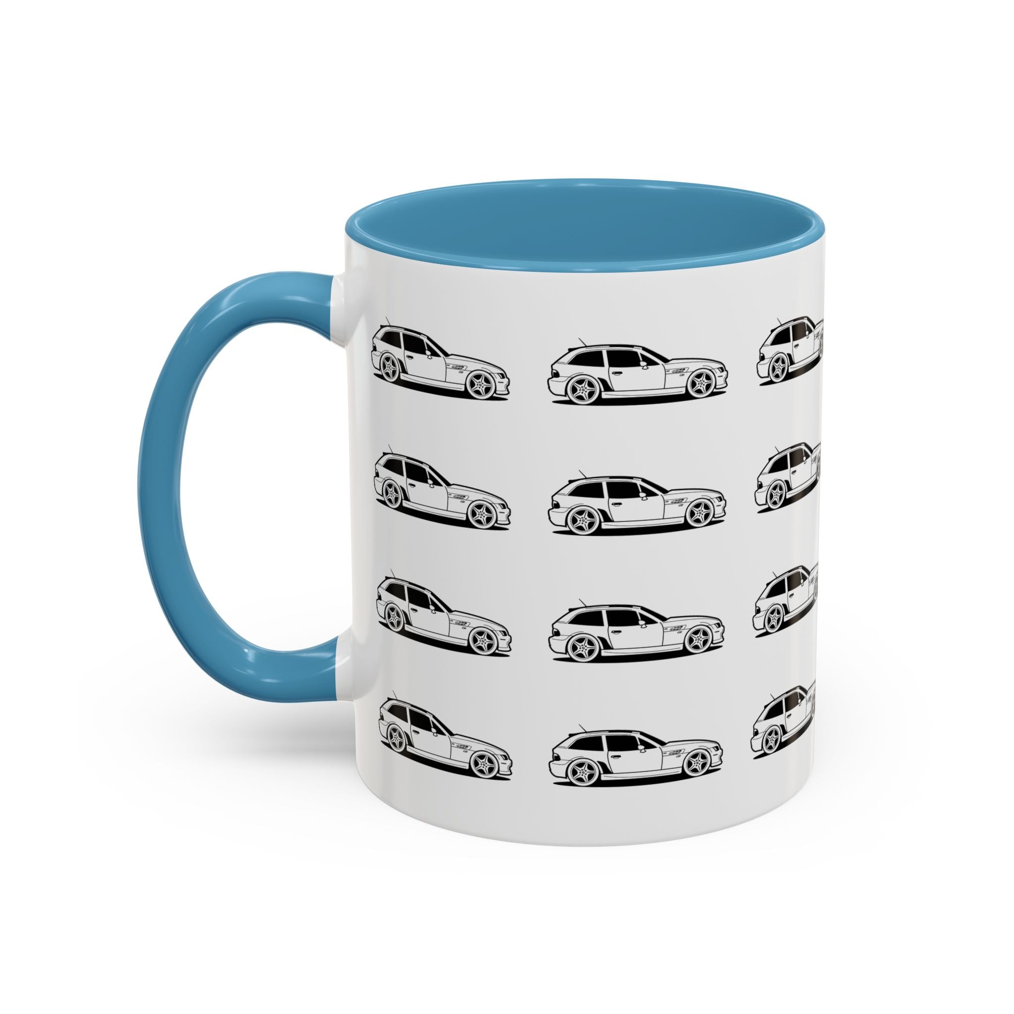 M Coupe Coffee Mug, Unique Gift for Friends, Custom Drinkware, Celebration Keepsake, Party Favor