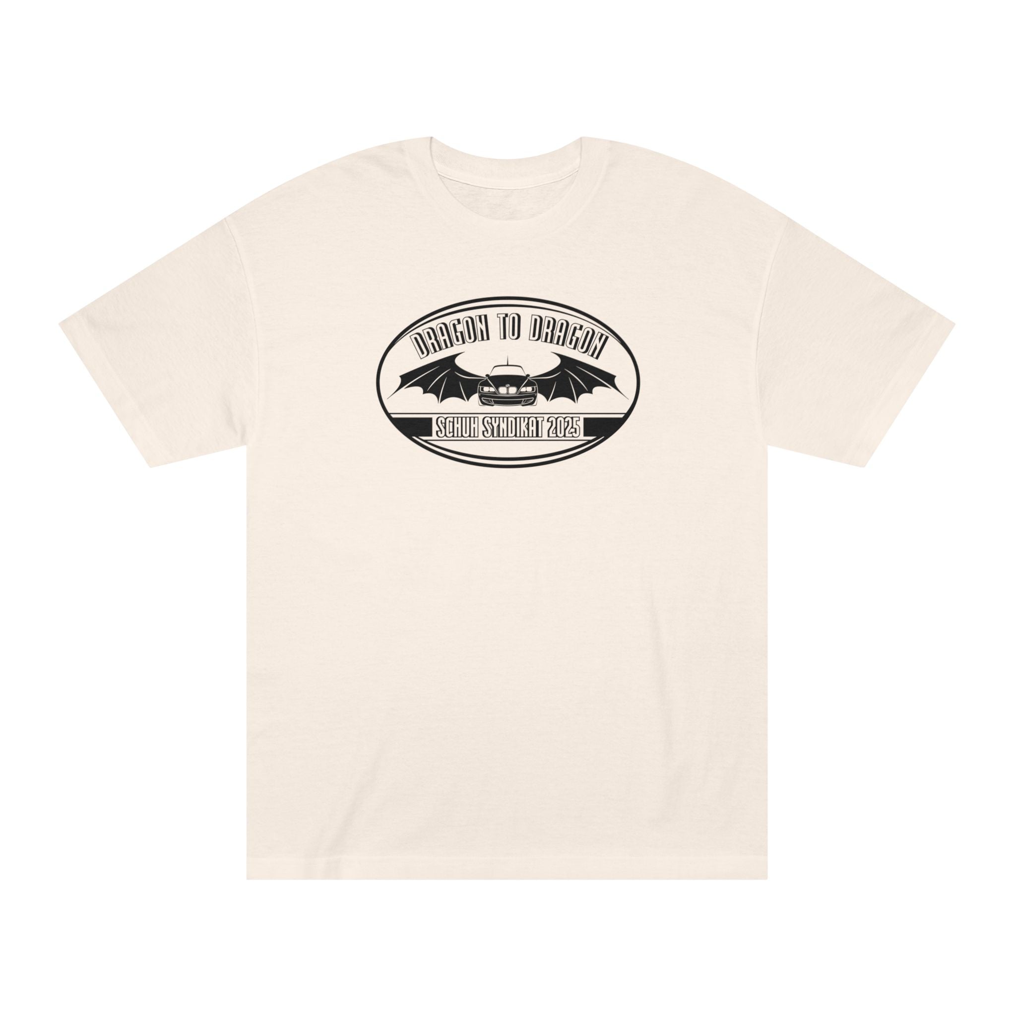 Schuh Syndikat Dragon to Dragon 2025 Light Color Tee - Unisex American Apparel Classic T-Shirt