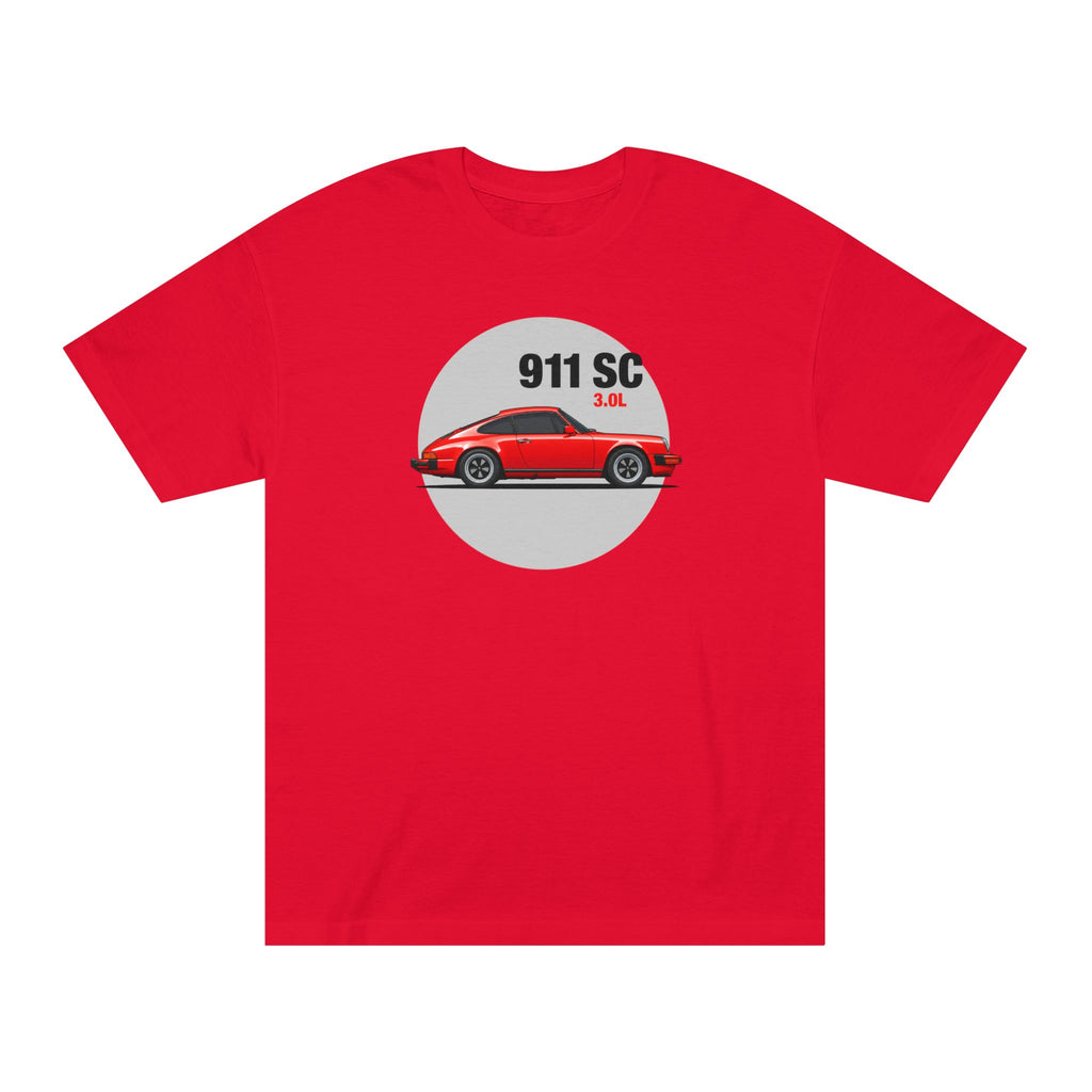 James' Red 911 T-shirt - Unisex American Apparel Classic T-Shirt