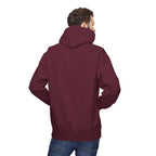 OMGBCKY White Coupe Silhouette Hoodie - Unisex Gildan Classic Softstyle Fleece Drawstring Hoodie