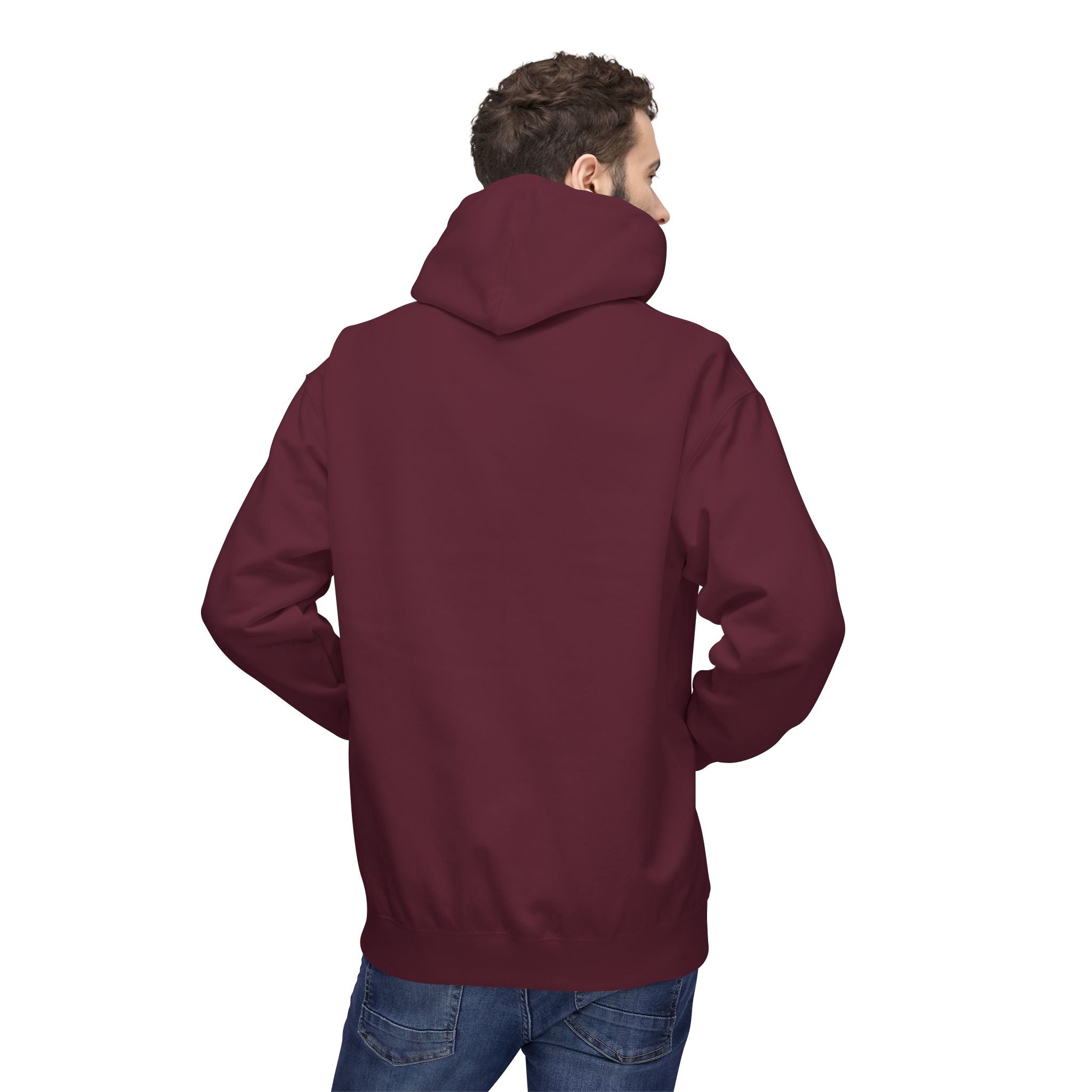 OMGBCKY White Coupe Silhouette Hoodie - Unisex Gildan Classic Softstyle Fleece Drawstring Hoodie