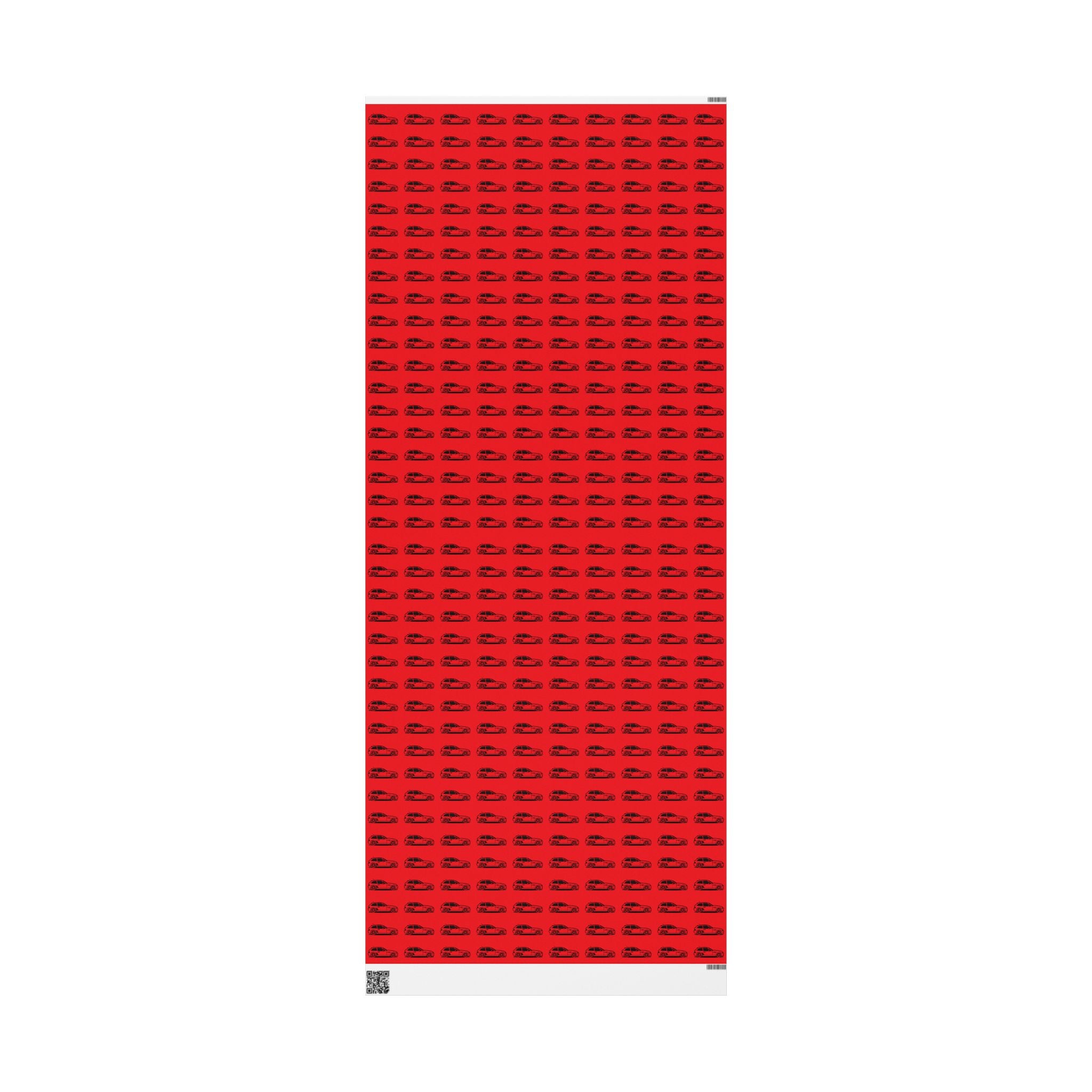 M Coupe Wrapping Paper | Red | Three Sizes | Glossy or Matte
