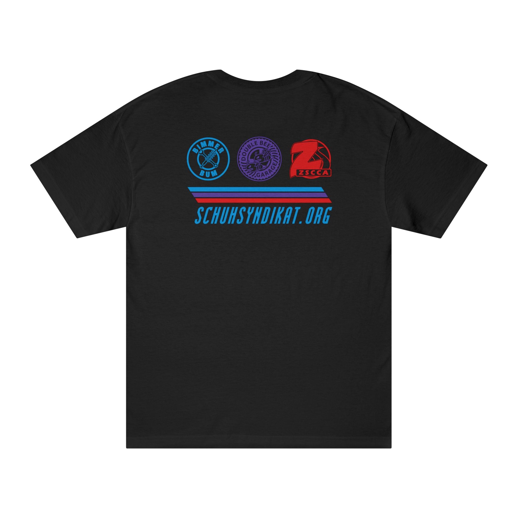 2026 Schuh Syndikat T-Shirt - Silver M Coupe - Unisex American Apparel Classic T-Shirt