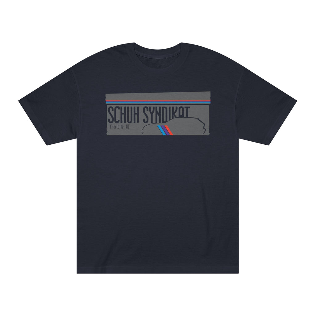 Schuh Syndikat, Clownshoe Box Tee - Unisex American Apparel Classic T-Shirt