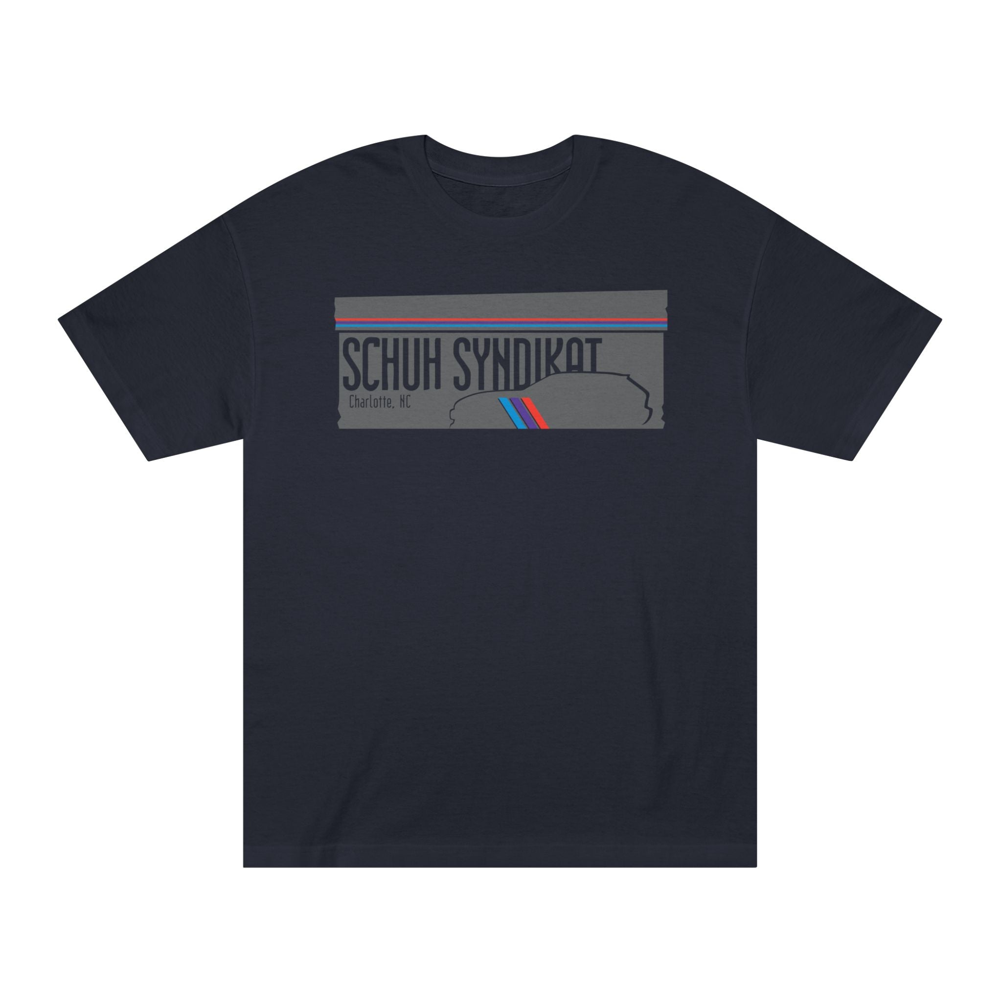 Schuh Syndikat, Clownshoe Box Tee - Unisex American Apparel Classic T-Shirt